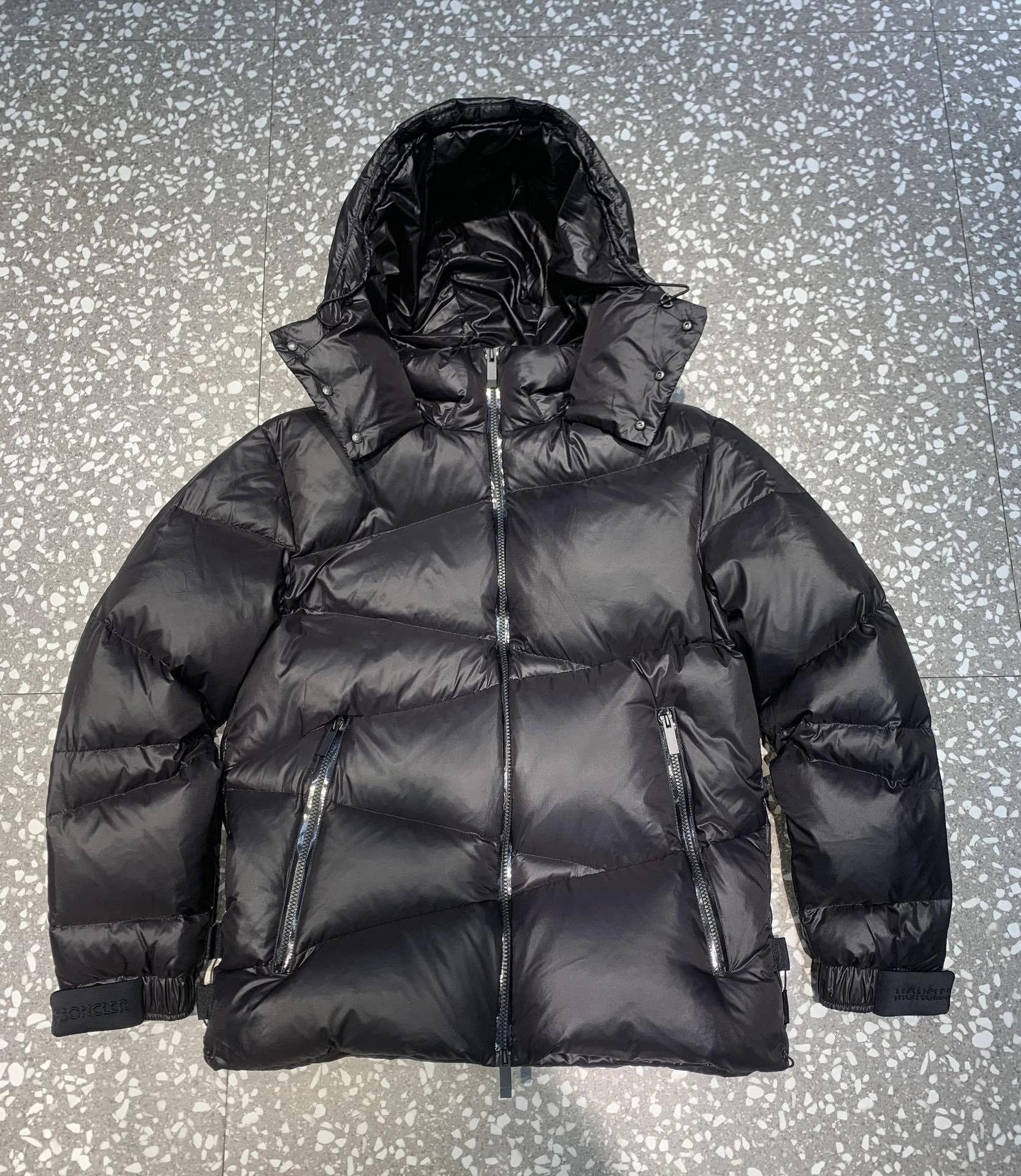 wg.luxury- 7o9385r polyester fiber down jacket 90 White goose down oversized 2Colour item:D-F431J1327-2